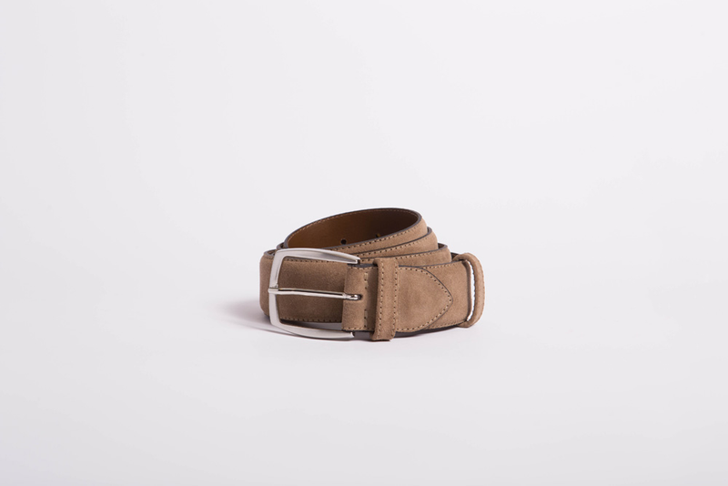 Capo Broekriem Leer