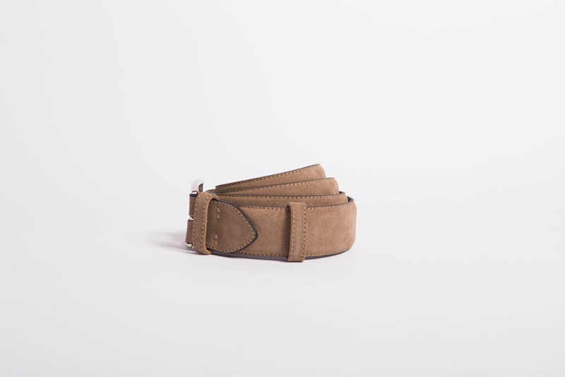 Capo Broekriem Leer